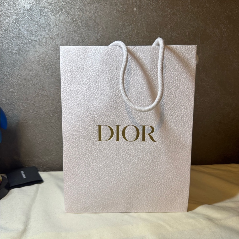 Dior gift bag